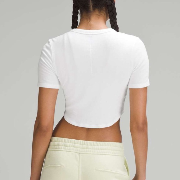 Lululemon Crop Tee - Picture 2 of 4